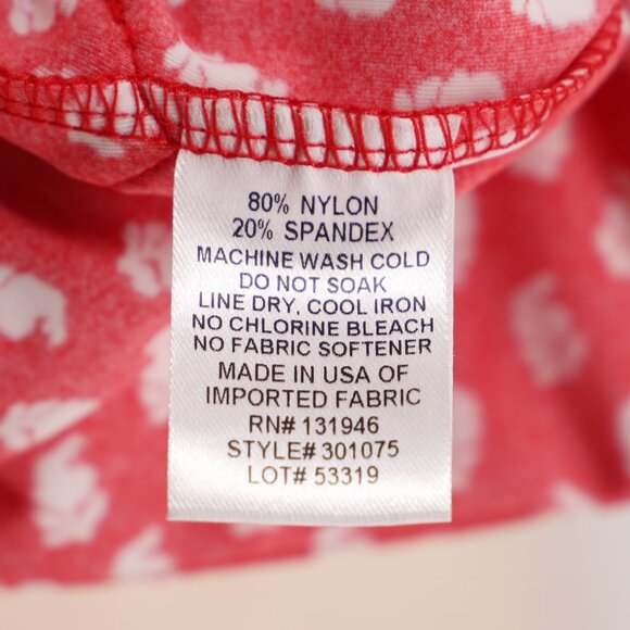 JUDE CONNALLY Keira Tunic Top Sleeveless Jude Cloth Red White Print Size XS - Picture 7 of 7